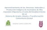 Aprovechamiento de los Recursos Naturales y Producción Indígena de municipios de Alta Expulsión Migratoria a través del Establecimiento de un Sistema de.