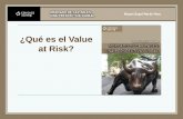 ¿Qué es el Value at Risk?. Profesor: Miguel Angel Martín Tipos de Riesgo Riesgo país Riesgo de crédito Riesgo de reinversión Riesgo de iliquidez Riesgo.