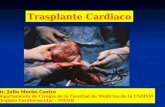 Trasplante Cardiaco Dr. Julio Morón Castro Departamento de Cirugía de la Facultad de Medicina de la UNMSM Cirujano Cardiovascular – INCOR.