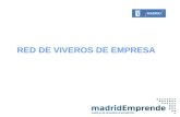 RED DE VIVEROS DE EMPRESA. Indice 1.Introducción 2.Centro de Carabanchel Red de Viveros de Empresas de Madrid Emprende.