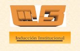 Inducción Institucional MISIÓN INSTITUCIONAL Ofrecer una sólida formación integral a los alumnos, a través de una educación de calidad, que les permita.