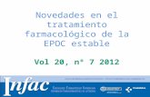 Http:// Novedades en el tratamiento farmacológico de la EPOC estable Vol 20, nº 7 2012.
