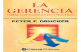 Drucker - La Gerencia. Tareas, Responsabilidades y Practicas