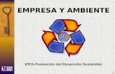 1 EMPRESA Y AMBIENTE IPES-Promoción del Desarrollo Sostenible.