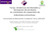Tarija: dinámicas territoriales y formación de territorio en contextos de expansión de industrias extractivas Universidad de Manchester, Fundación Tierra,
