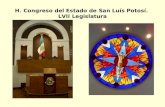 H. Congreso del Estado de San Luís Potosí. LVII Legislatura.