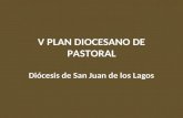 V PLAN DIOCESANO DE PASTORAL Diócesis de San Juan de los Lagos.