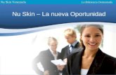 Nu Skin – La nueva Oportunidad Nu Skin Venezuela La Diferencia Demostrada.