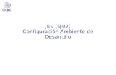 JEE (EJB3) Configuración Ambiente de Desarrollo. 2 Resumen 1.Instalar JDK 1.5 (jdk-1_5_0_17-windows-i586-p.exe) 2.Instalar Servidor de aplicaciones Jboss.
