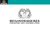 Colombia Comisión de Asuntos Jurídicos y Políticos de OEA. Sistema de Identificación y Registro Civil integrado.