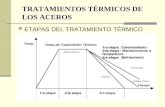 ETAPAS DEL TRATAMIENTO TÉRMICO TRATAMIENTOS TÉRMICOS DE LOS ACEROS TEMPLE NORMALIZADO RECOCIDO ZONA CRÍTICA.