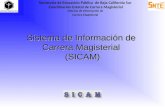 Secretaria de Educación Pública de Baja California Sur Coordinación Estatal de Carrera Magisterial Sistema de Información de Carrera Magisterial Sistema.