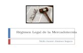 Régimen Legal de la Mercadotecnia Ninfa Jannet Jiménez Segura.