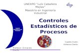 Controles Estadísticos de Procesos Control Estadísticos de Procesos UNEXPO Luís Caballero Mejías Maestría en Ingeniería Industrial Profesor: Armando Coello.