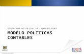 MODELO POLITICAS CONTABLES DIRECCIÓN DISTRITAL DE CONTABILIDAD.