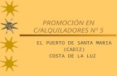 PROMOCIÓN EN C/ALQUILADORES Nº 5 EL PUERTO DE SANTA MARIA (CADIZ) COSTA DE LA LUZ.