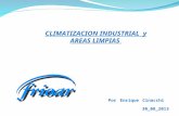 CLIMATIZACION INDUSTRIAL y AREAS LIMPIAS Por Enrique Cinacchi 30_08_2013.