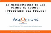 1 La Mercadotecnia de los Planes de Seguro: ¡Protéjase del Fraude!