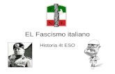 EL Fascismo italiano Historia 4t ESO. Europa de entreguerras Crisis de las democracias europeas Sistemas políticos en 1939.