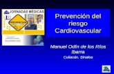 Manuel Odín de los Ríos Ibarra Culiacán, Sinaloa Prevención del riesgo Cardiovascular.