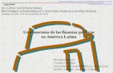 1 Instituto Latinoamericano y del Caribe de Planificación Económica y Social Consejo Regional de Planificación ILPES Un panorama de las finanzas públicas.