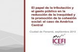 Ciudad de Panamá, septiembre 2010. CONTENIDO Rasgos estructurales de la política fiscal en América Central Panorama fiscal antes y después de la crisis.