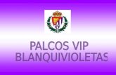 PALCOS VIP BLANQUIVIOLETAS 300 EMPRESAS ESPERAN UN PALCO EN EL BERNABEU Los palcos privados en los estadios de fútbol se han convertido en objeto de deseo.