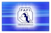 ¿Qué es FAFI? FAFI es un proyecto que camina a través de la historia y deja ver la labor filantrópica en favor de miles de niños y adolescentes de los.
