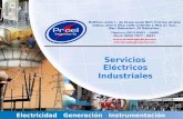 Servicios Eléctricos Industriales Electricidad Generación Instrumentación Construcción Servicios Eléctricos Industriales.