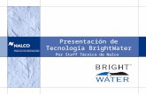 Presentación de Tecnología BrightWater Por Staff Técnico de Nalco.
