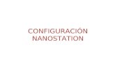 CONFIGURACIÓN NANOSTATION. Configuración Básica Conexiones de Red Click en el botón Inicio, luego configuración y Conexiones de Red CONFIGURACION NANOSTATION.