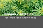 Drogas y Cárteles Por Jonah Kan y Andrew Feng. Palabras Nuevas (A) Cognatos: metanfetamina - una droga heroína - una droga marijuana - una droga coca(ína)