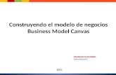 Construyendo el modelo de negocios Business Model Canvas FRANCISCO PIZARRO fpizarro@ing.puc.cl 2011.