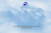 Servicio Meteorológico Nacional ARGENTINA Servicio Meteorológico Nacional ARGENTINA Sistema de Información y Predicción del Clima.