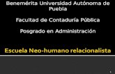 Benemérita Universidad Autónoma de Puebla Facultad de Contaduría Pública Posgrado en Administración 1.