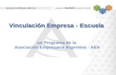 Vinculación Empresa - Escuela un Programa de la Asociación Empresaria Argentina - AEA.