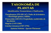 TAXONOMIA DE PLANTAS