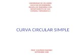Curva Circular Simple