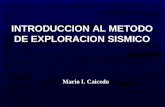 INTRODUCCION AL METODO DE EXPLORACION SISMICO Mario I. Caicedo.