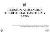 REUNION ASOCIACION TERRITORIAL CASTILLA Y LEON V. BLANCO, N.CEDEÑO, I. FERNANDEZ, J.M. JIMENEZ, M. SECO, T.G. MIRALLES HOSPITAL UNIVERSITARIO CENTRAL DE.