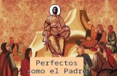 Perfectos como el Padre En este domingo, continuaremos el Sermón de la Montaña. Jesús pone la esencia de su enseñanza: EL AMOR, para que seamos "perfectos.