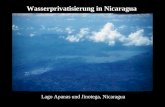 Wasserprivatisierung in Nicaragua Lago Apanas und Jinotega, Nicaragua.