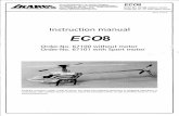 Eco 8 Manual