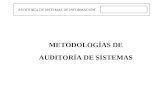Metodología Auditoría de Sistemas
