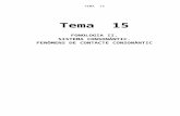 15 - Tema 15: Fonologia II. Sistema consonàntic. Fenòmens de contacte consonàntic
