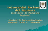 Universidad Nacional del Nordeste Instituto de Medicina Regional Servicio de Gastroenterología.. Hospital “Julio C..Perrando”