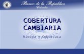 COBERTURA CAMBIARIA Riesgo y Cobertura. REGIMEN DE TASA DE CAMBIO FLEXIBLE Desde Octubre de 1999 Colombia tiene un régimen cambiario de libre flotación,