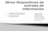Video Cámaras  Video Cámaras  Scanners Integrantes: Cesar Tuarez Bismar Bermeo Tatiana Tumbaco Juan Carlos Viñan Paul Barreiro.