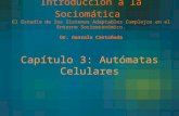 Introducción a la Sociomática El Estudio de los Sistemas Adaptables Complejos en el Entorno Socioeconómico. Dr. Gonzalo Castañeda Capítulo 3: Autómatas.