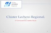 Clúster Lechero Regional. 1º Convocatoria Crédito Fiscal.